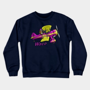 Waco Aircraft Biplane Crewneck Sweatshirt